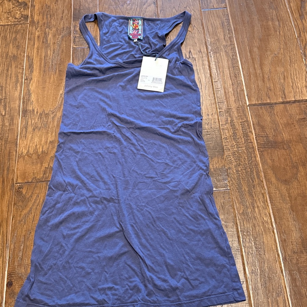 Johnny Was Indigo Tank Top